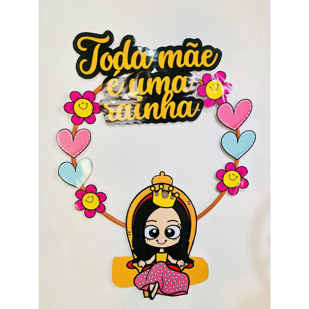 MOLDURA PARA FOTO / BAMBOLÊ: DIA DAS MAES