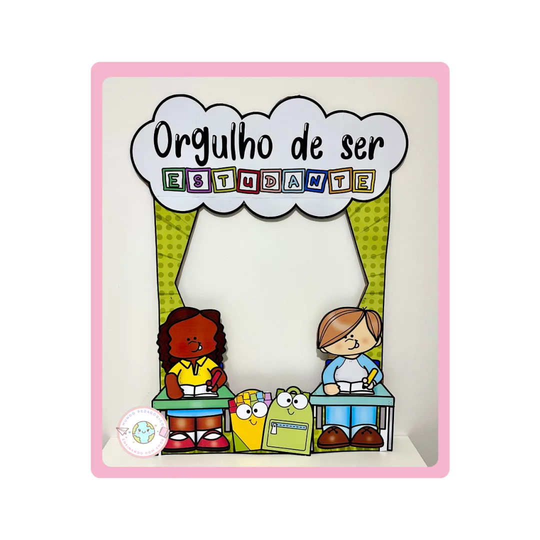MOLDURA PARA FOTO DIA DO ESTUDANTE - PDF