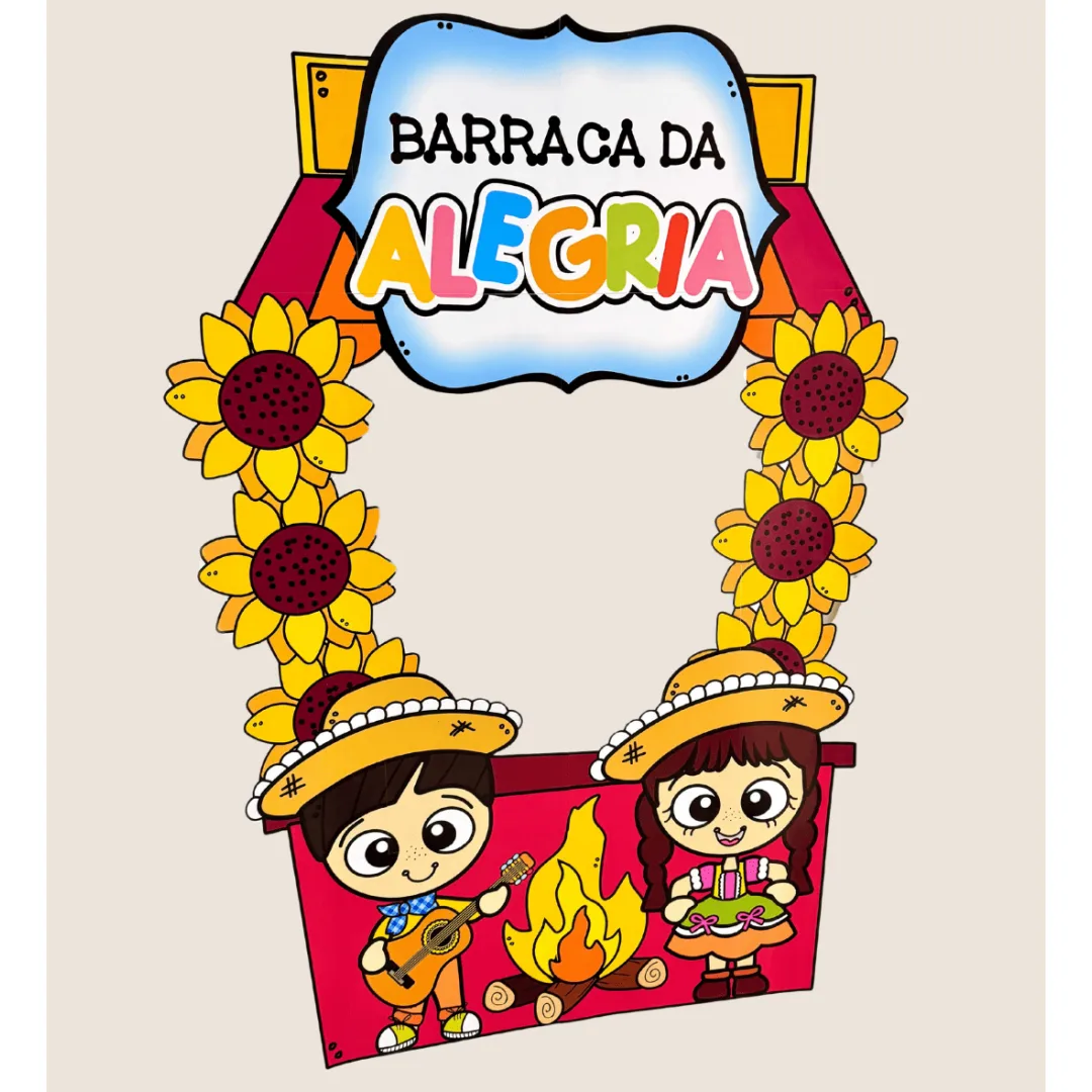 Moldura para Foto - Festa Junina