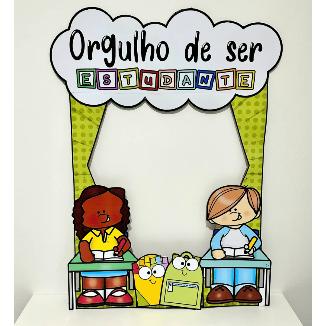 Moldura para Foto - Orgulho de Ser Estudante