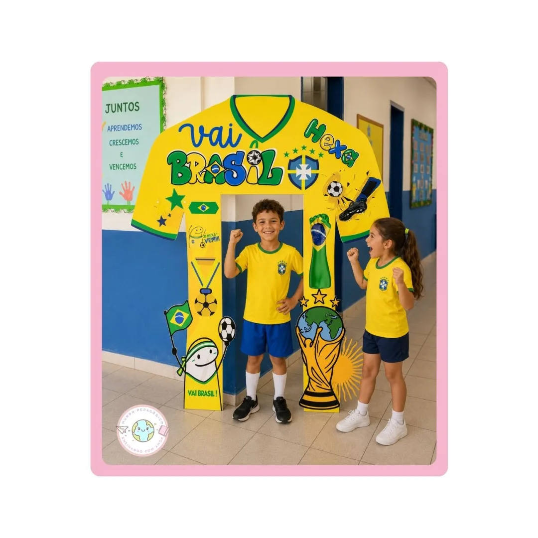 MOLDURA PARA FOTO TEMA COPA  - PDF