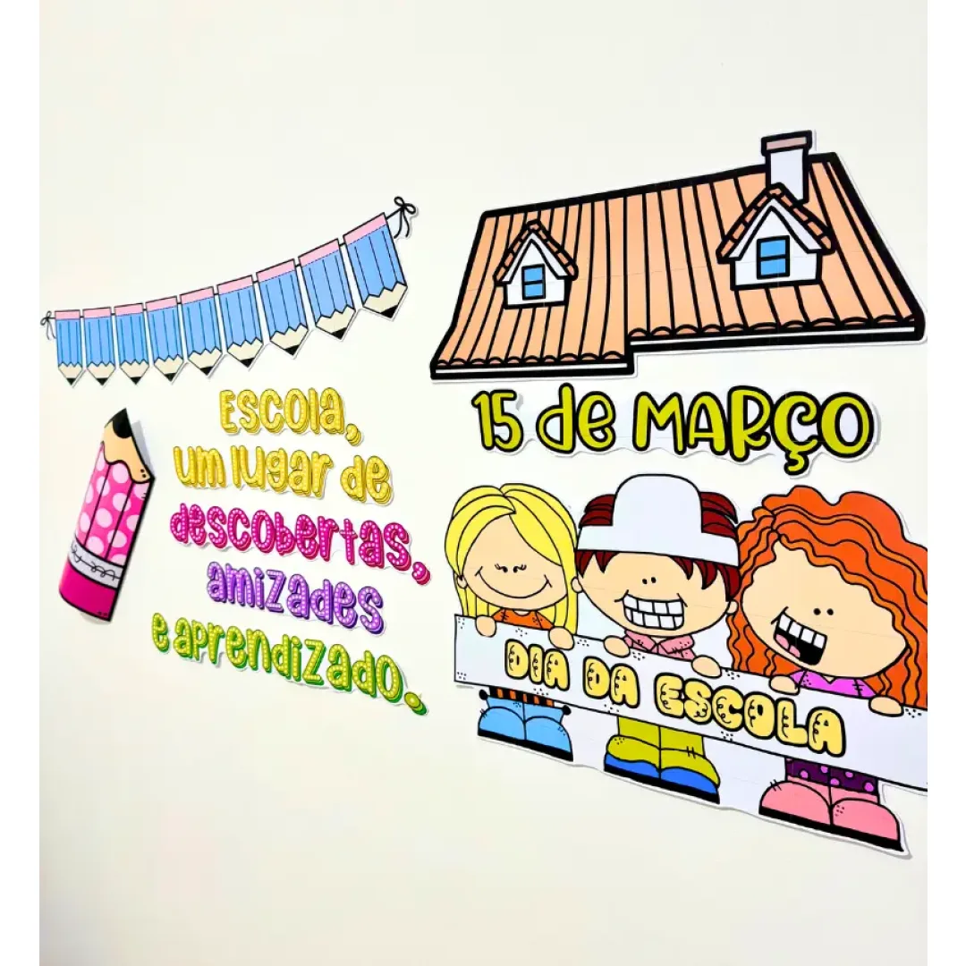 Mural Dia da Escola
