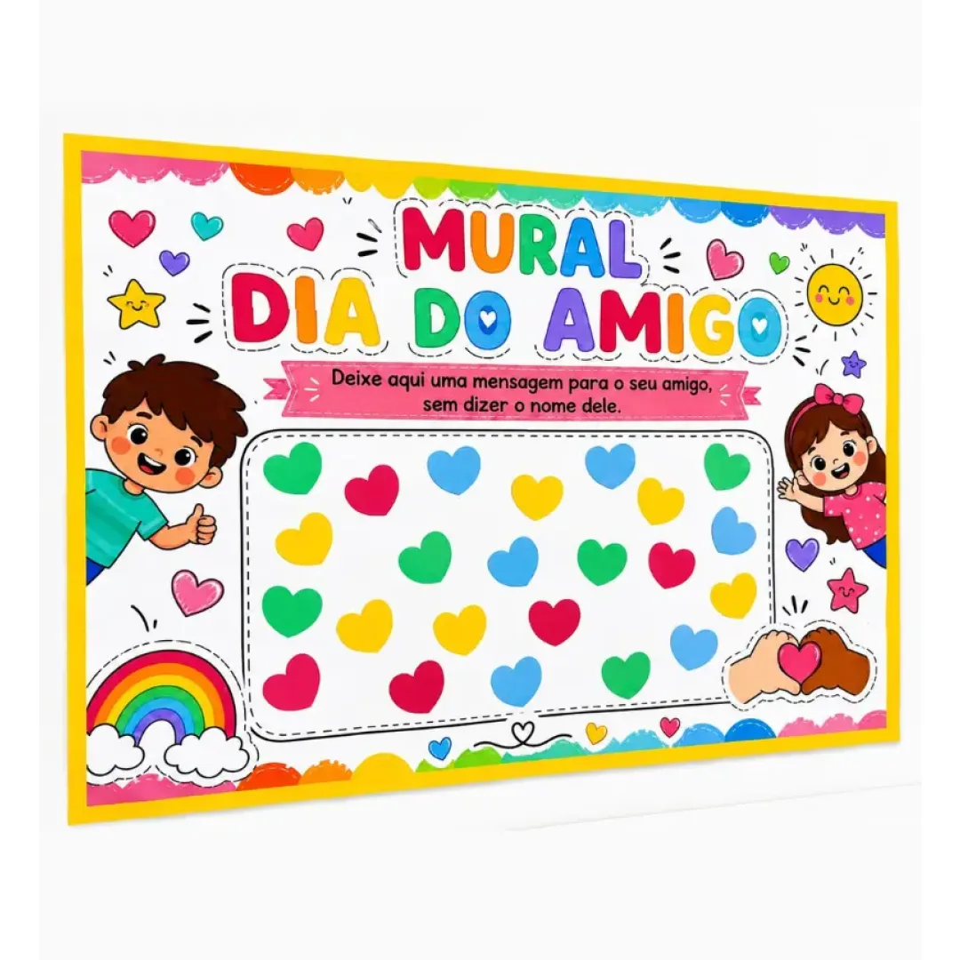 Mural Dia do Amigo