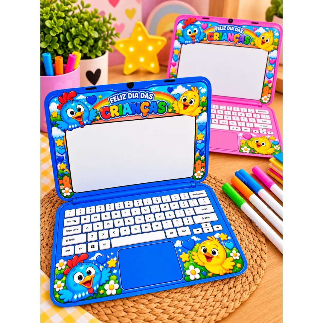 Notebook Dia das Crianças – Galinha Pintadinha – Educação Infantil – PDF