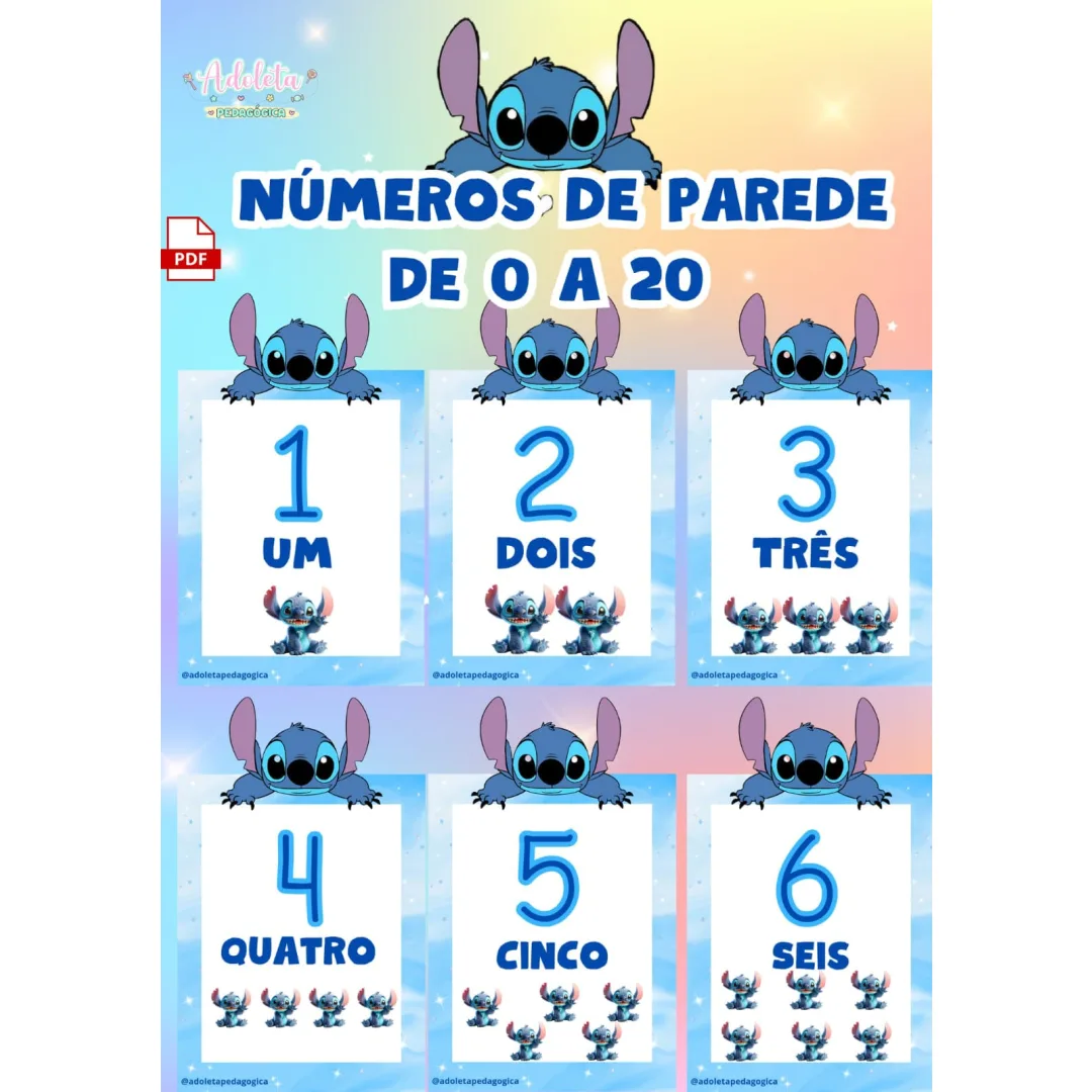 Números Stitch