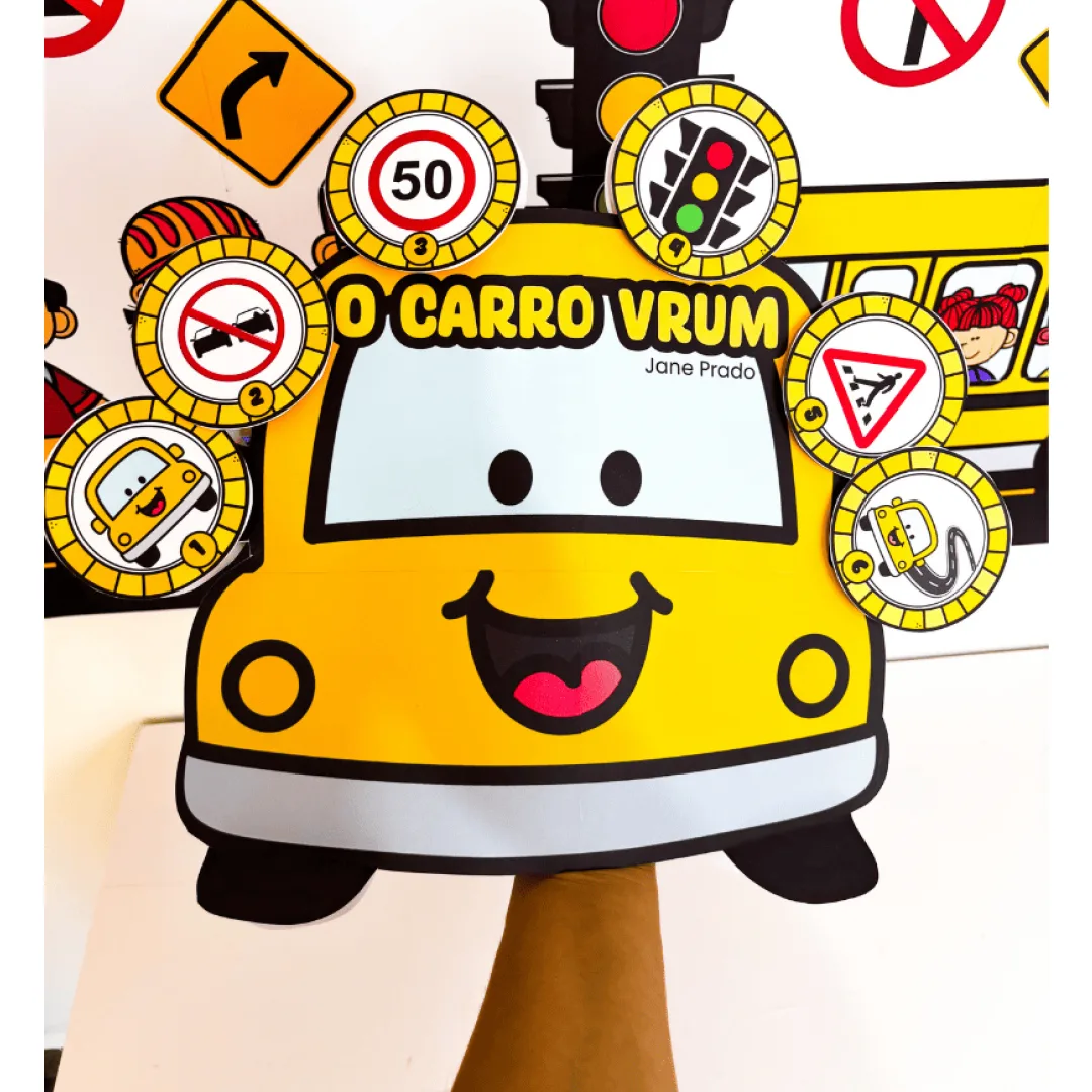O Carro Vrum | História na Luva em PDF