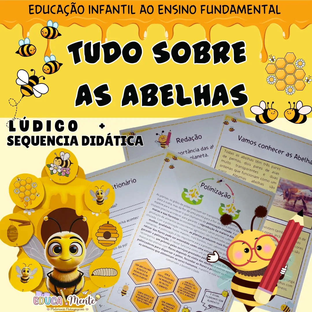 O CICLO DE VIDA DAS ABELHAS