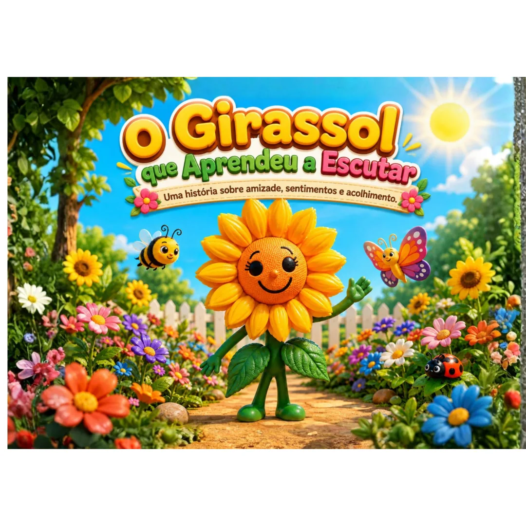 O GIRASSOL QUE APRENDEU A ESCUTAR - SETEMBRO AMARELO