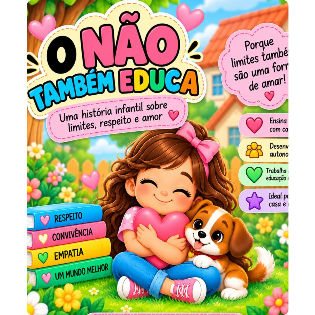 O Não Também Educa – História Infantil para Imprimir PDF