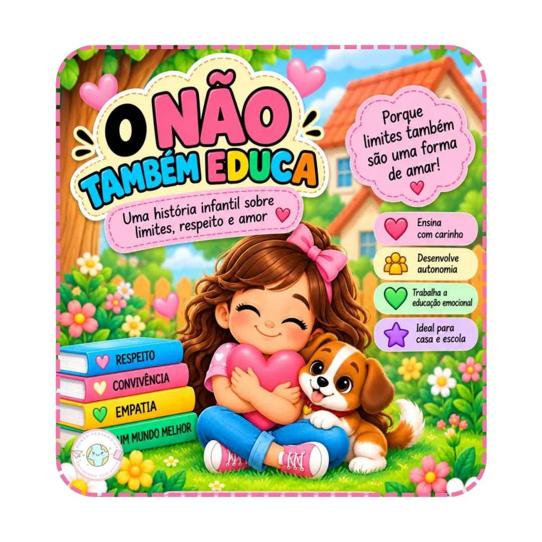 O Não Também Educa – História Infantil sobre Limites em PDF