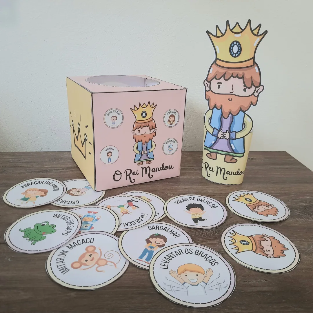 Jogo O Rei Mandou | Educação Infantil PDF