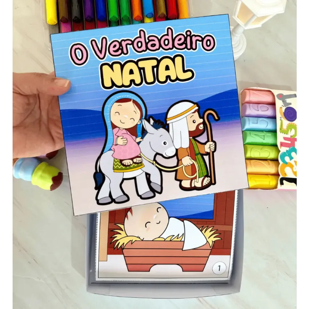 O Verdadeiro Natal História na Caixa PDF Educação Infantil