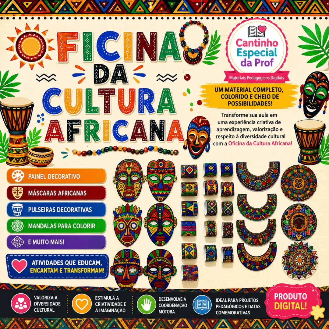 🌍 OFICINA DA CULTURA AFRICANA 🌍