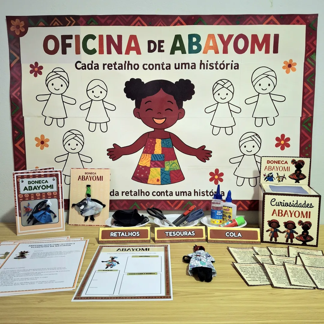 Oficina de Bonecas Abayomi - Cada retalho conta uma história!