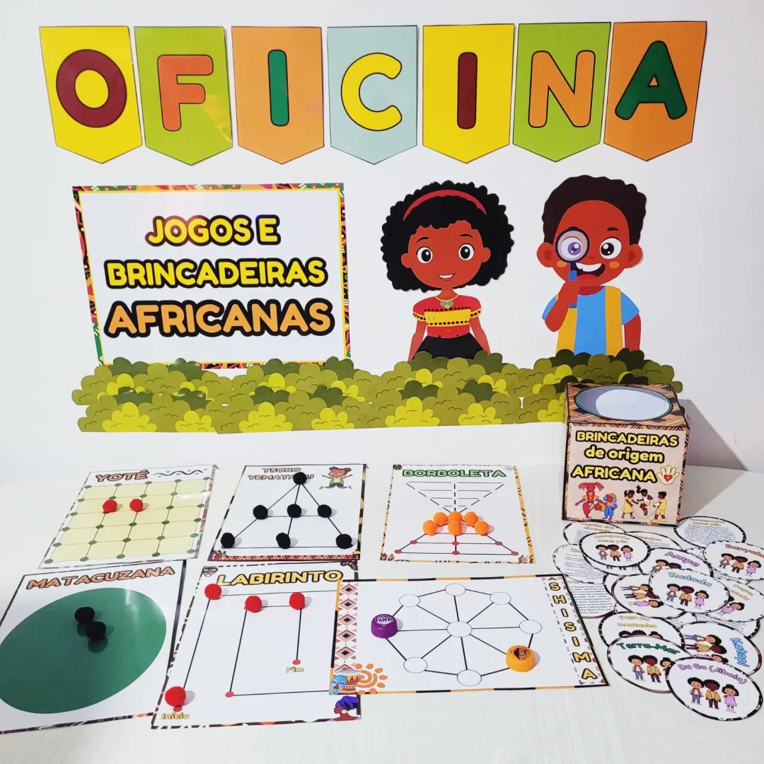 Oficina de Jogos e Brincadeiras Africanas 