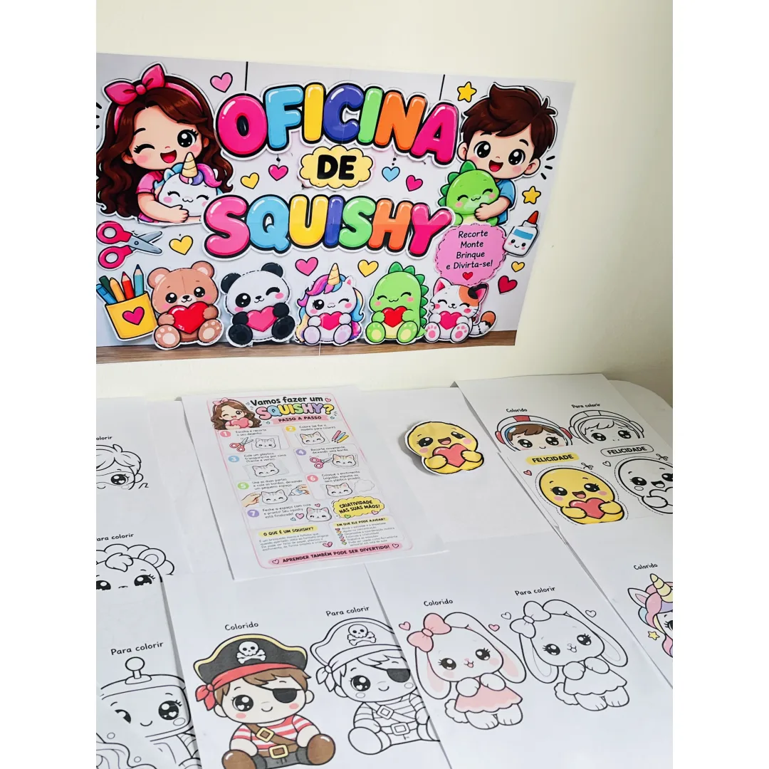 Oficina de Squishy - Anos Iniciais - Arte - PDF