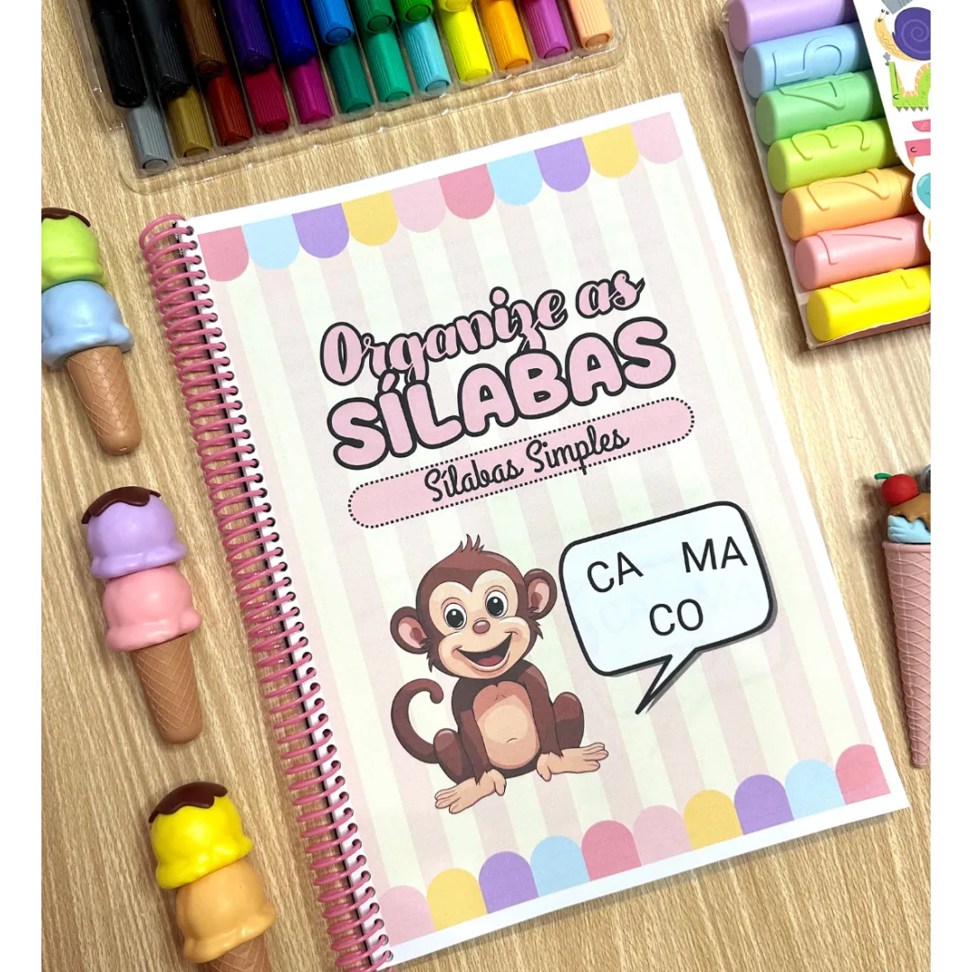 Organize as Sílabas - Simples