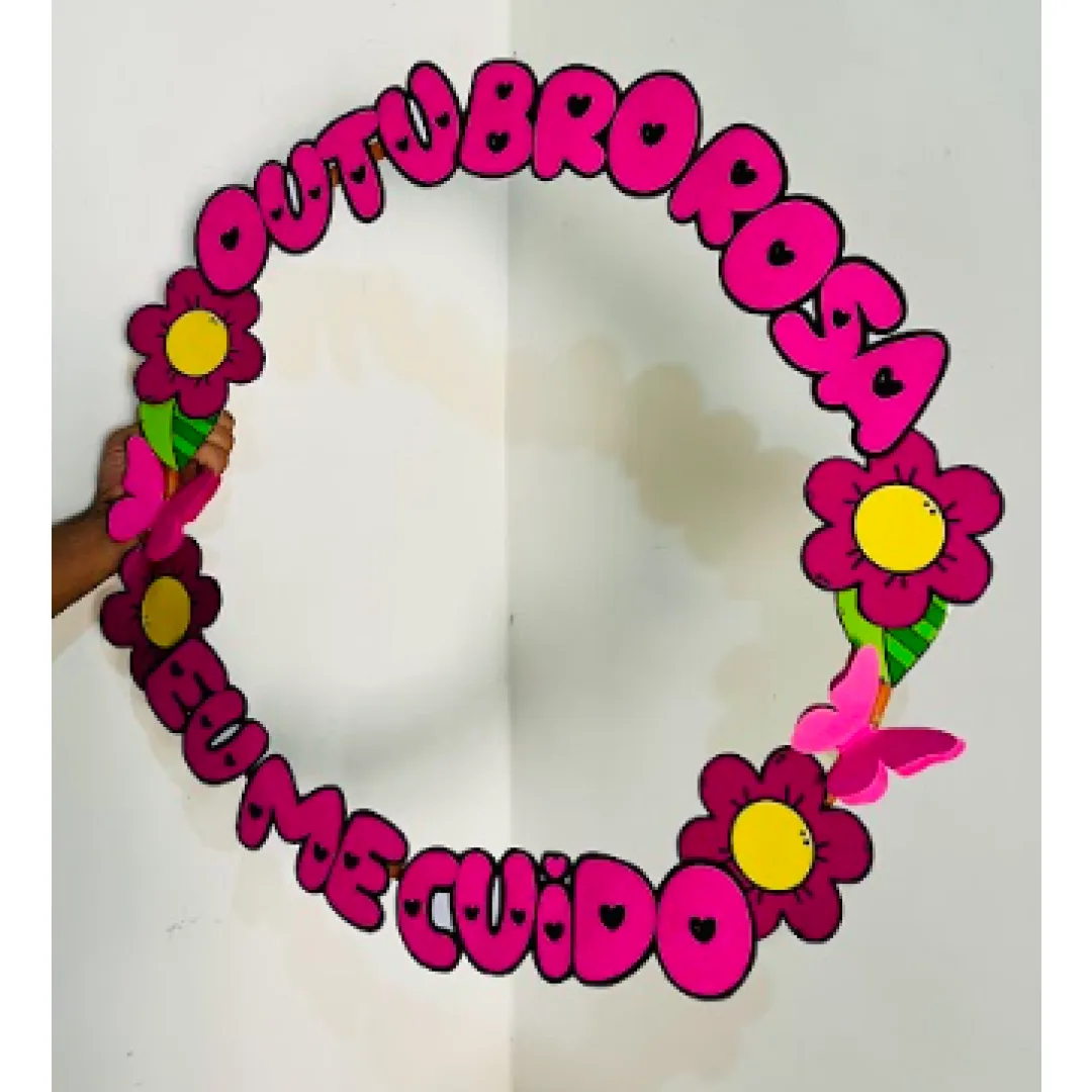 OUTUBRO RODA - BAMBOLÊ / MOLDURA PARA FOTO