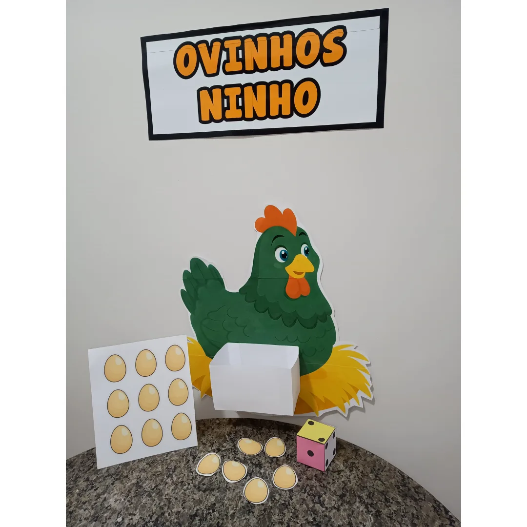 OVINHOS NO NINHO - Jogo Lúdico para Educação Infantil - PDF