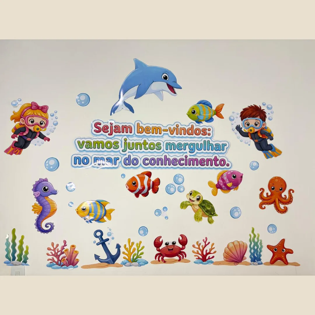 Painel Fundo do Mar