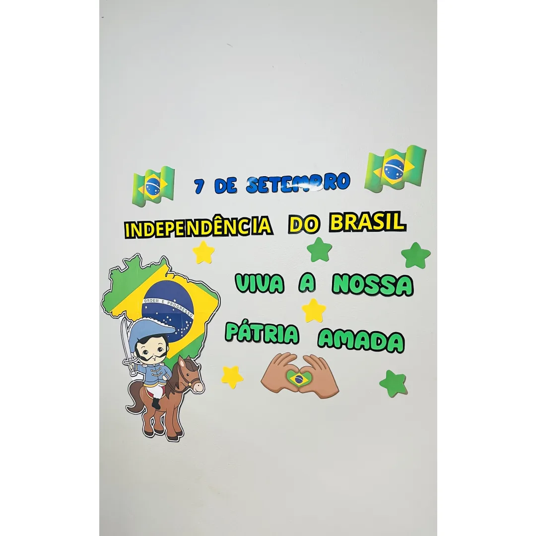Painel 7 de Setembro – Dia da Independência do Brasil 🇧🇷* 