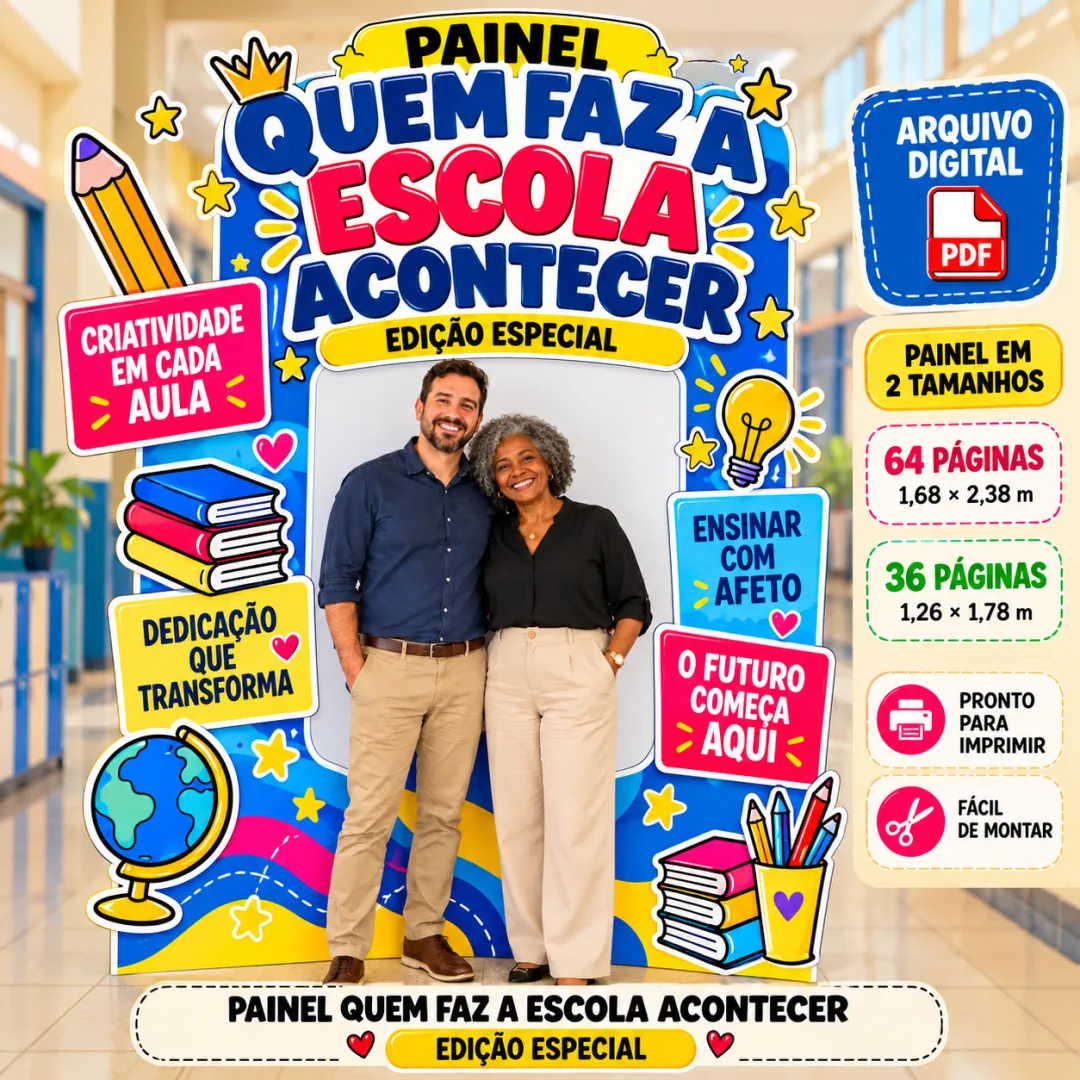 Painel A Escola Acontece por Você Diretor! Em PDF
