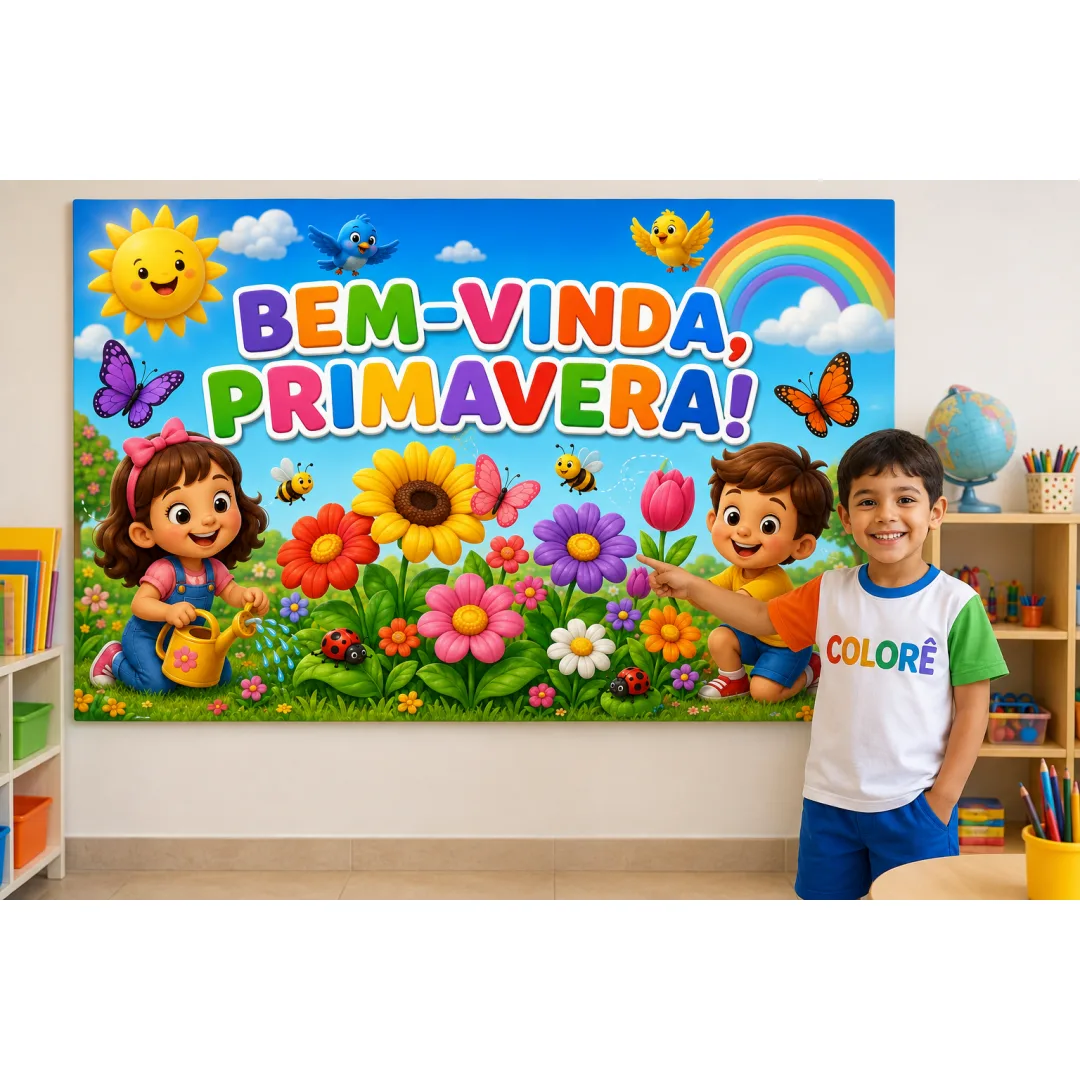 🌸 PAINEL BEM-VINDA, PRIMAVERA!