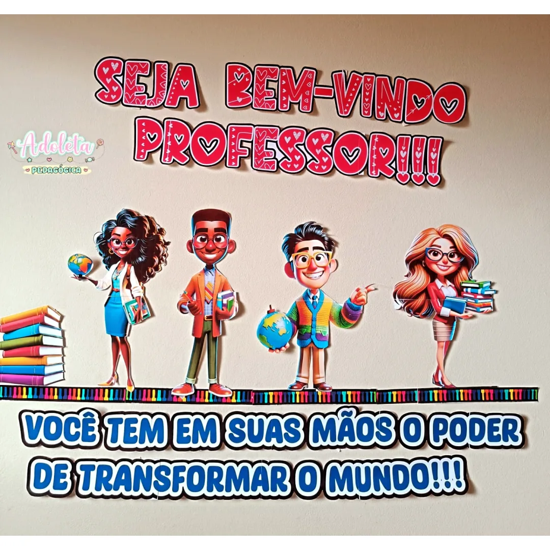 Painel Bem-Vindo Professor