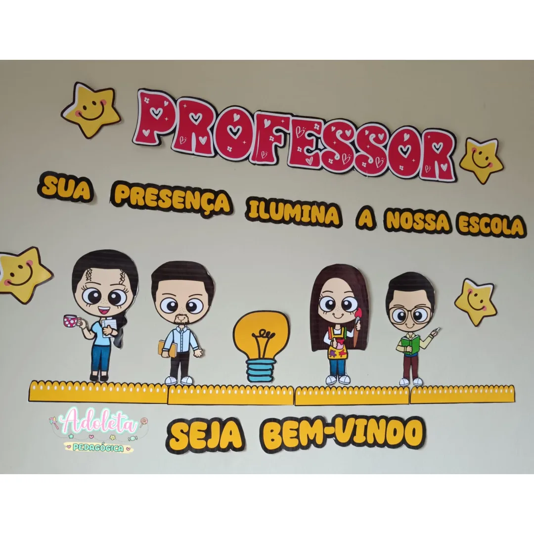 Painel Bem-Vindo Professor