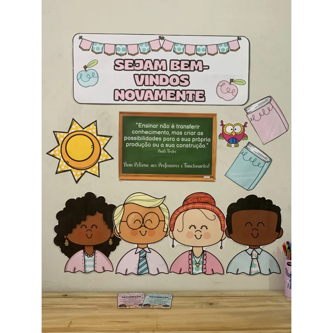 PAINEL BEM VINDOS, PROFS