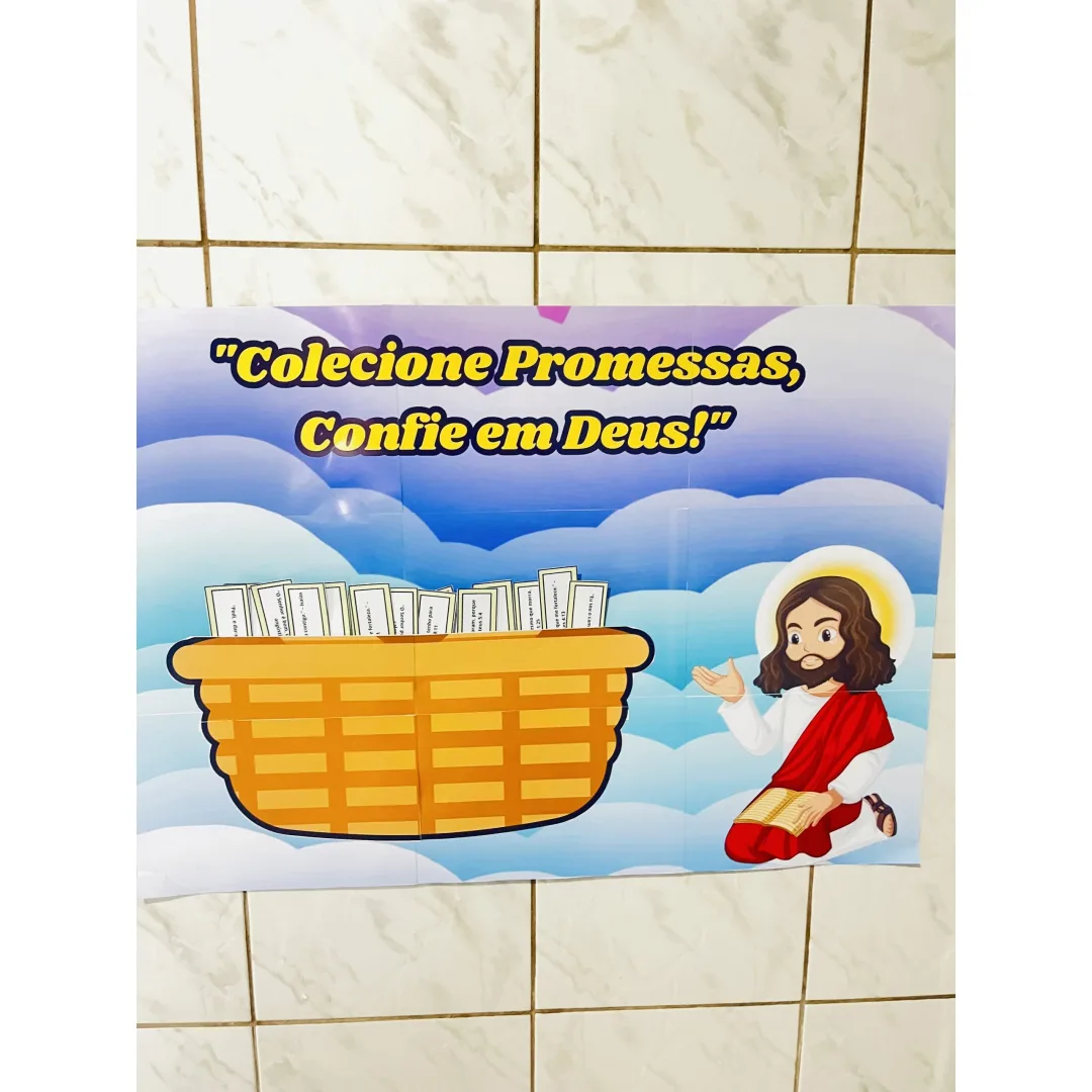 PAINEL BÍBLICO / PAINEL CRISTÃO: COLECIONE PROMESSAS