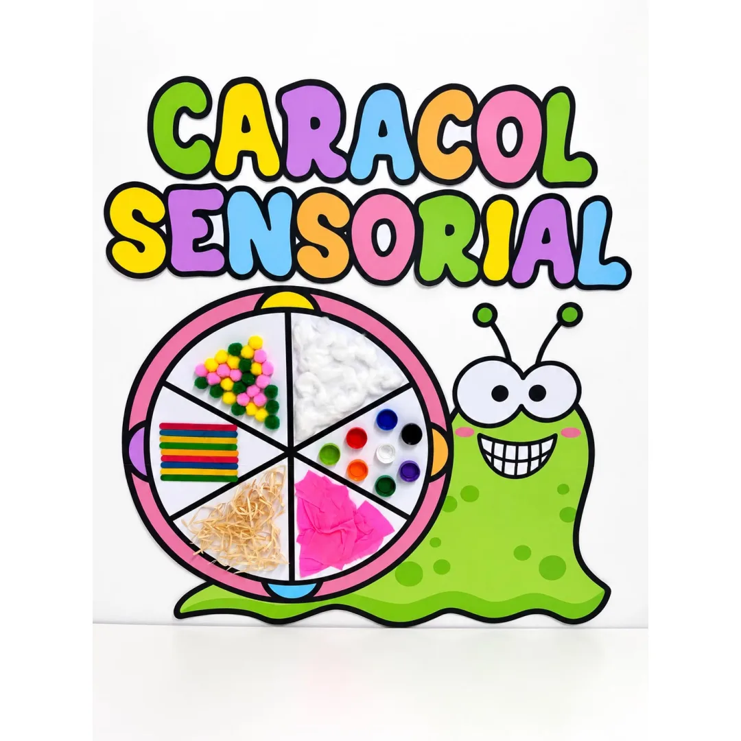 Painel caracol sensorial 