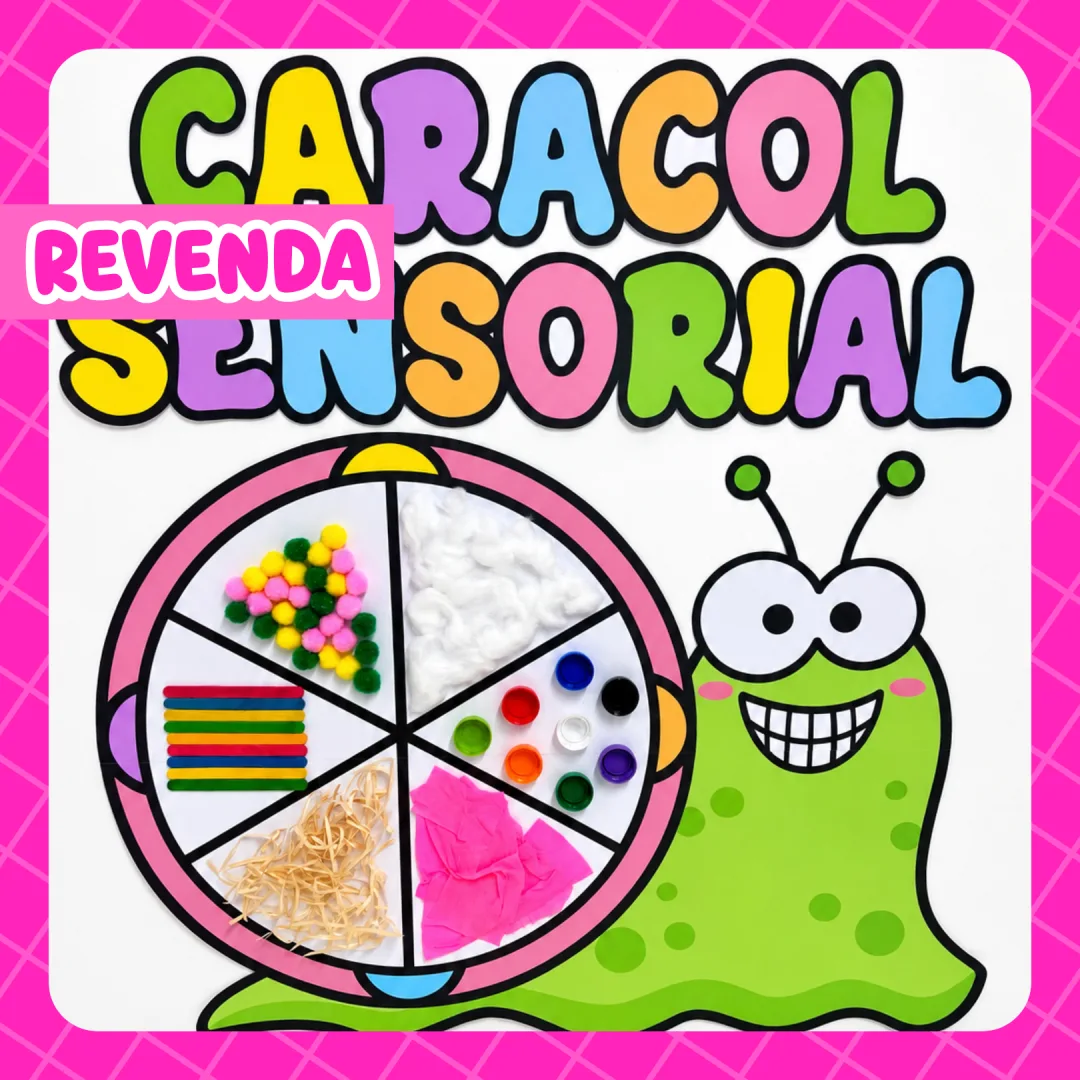 REVENDA - Painel Caracol Sensorial