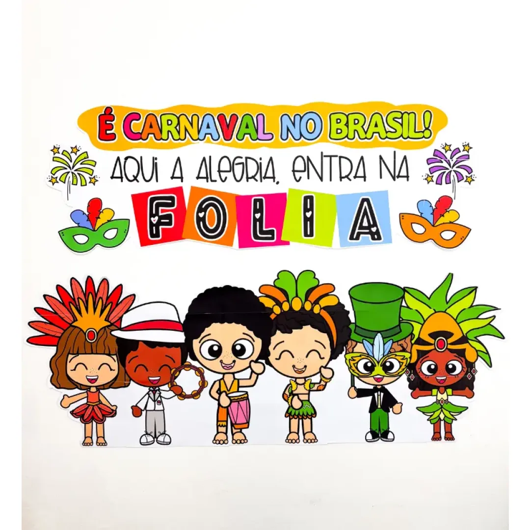 Painel Carnaval no Brasil
