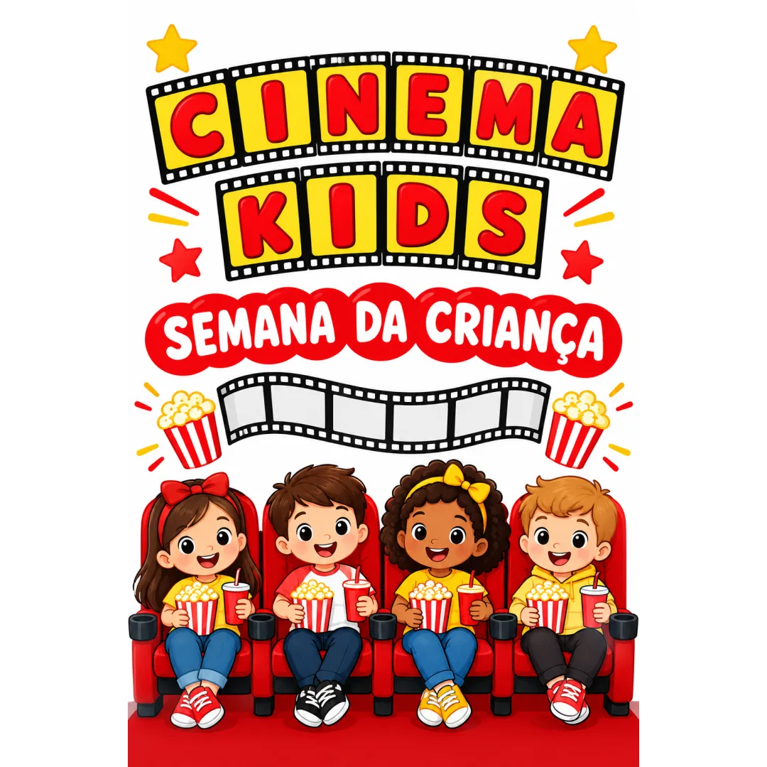 Painel Cinema Kids - 45 páginas - Ensino Fundamental - PDF