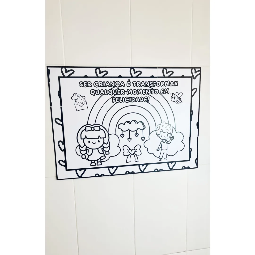 PAINEL COLABORATIVO / DECORAÇÃO: DIA DAS CRIANÇAS