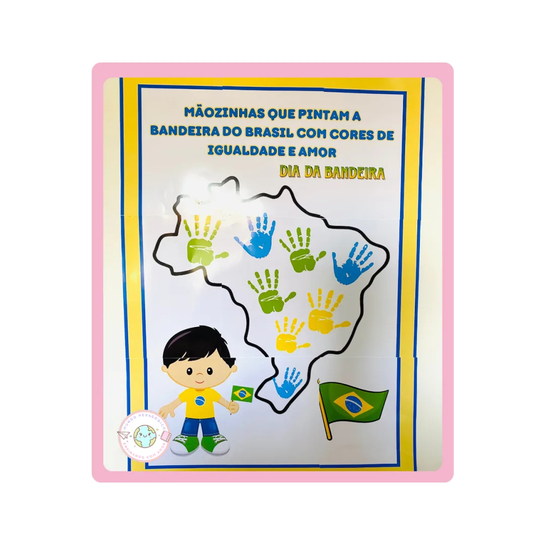 PAINEL COLABORATIVO DIA DA BANDEIRA