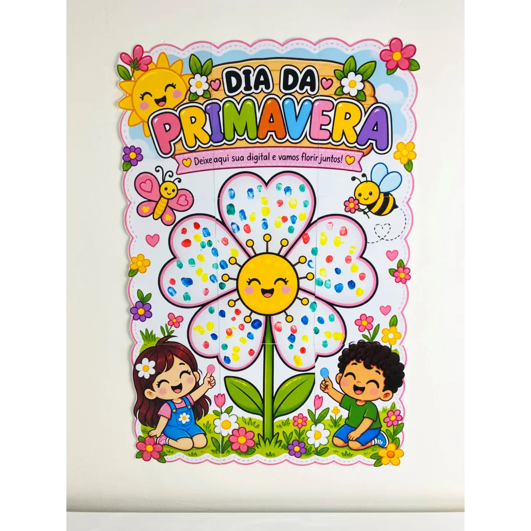 Painel Colaborativo Primavera - Arte - PDF