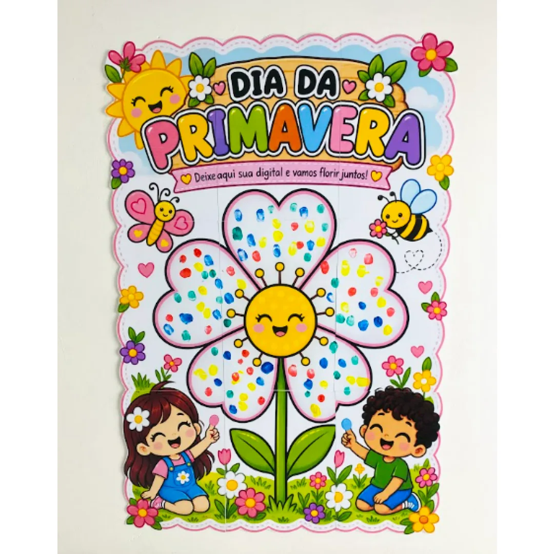 PAINEL COLABORATIVO PRIMAVERA Educação Infantil em PDF