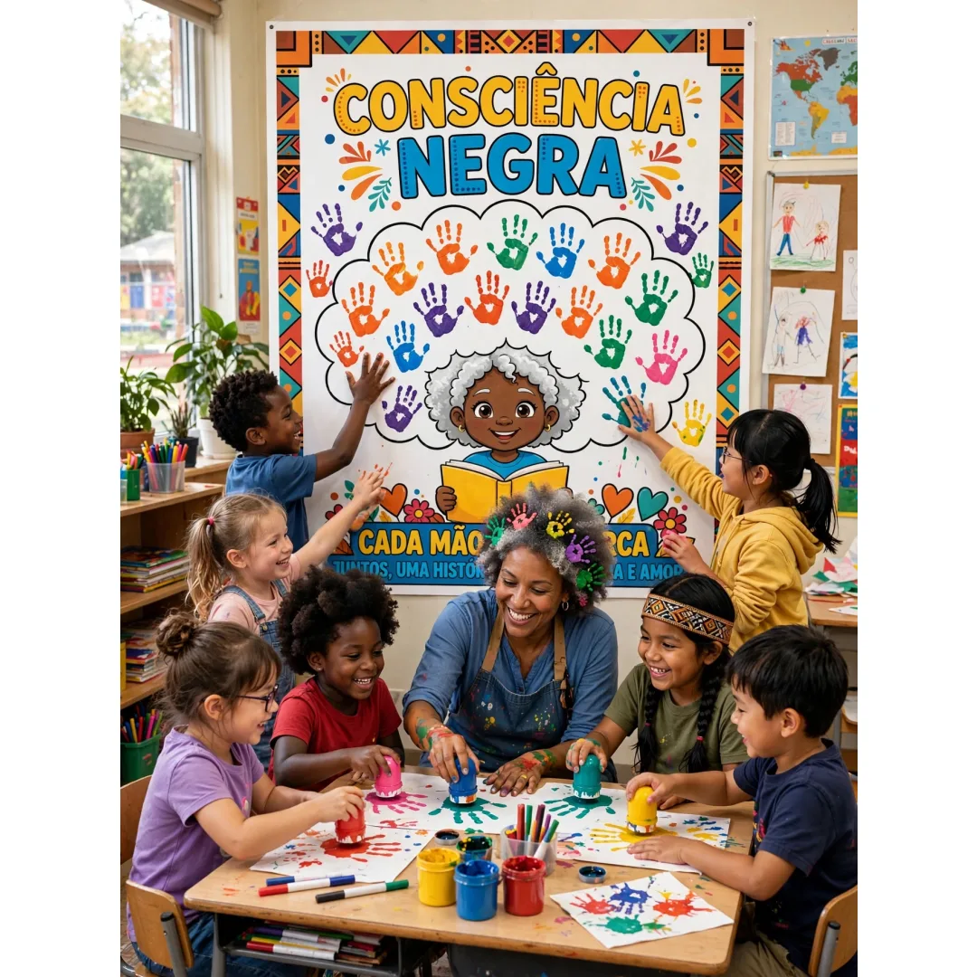 Painel Coletivo Consciência Negra em PDF