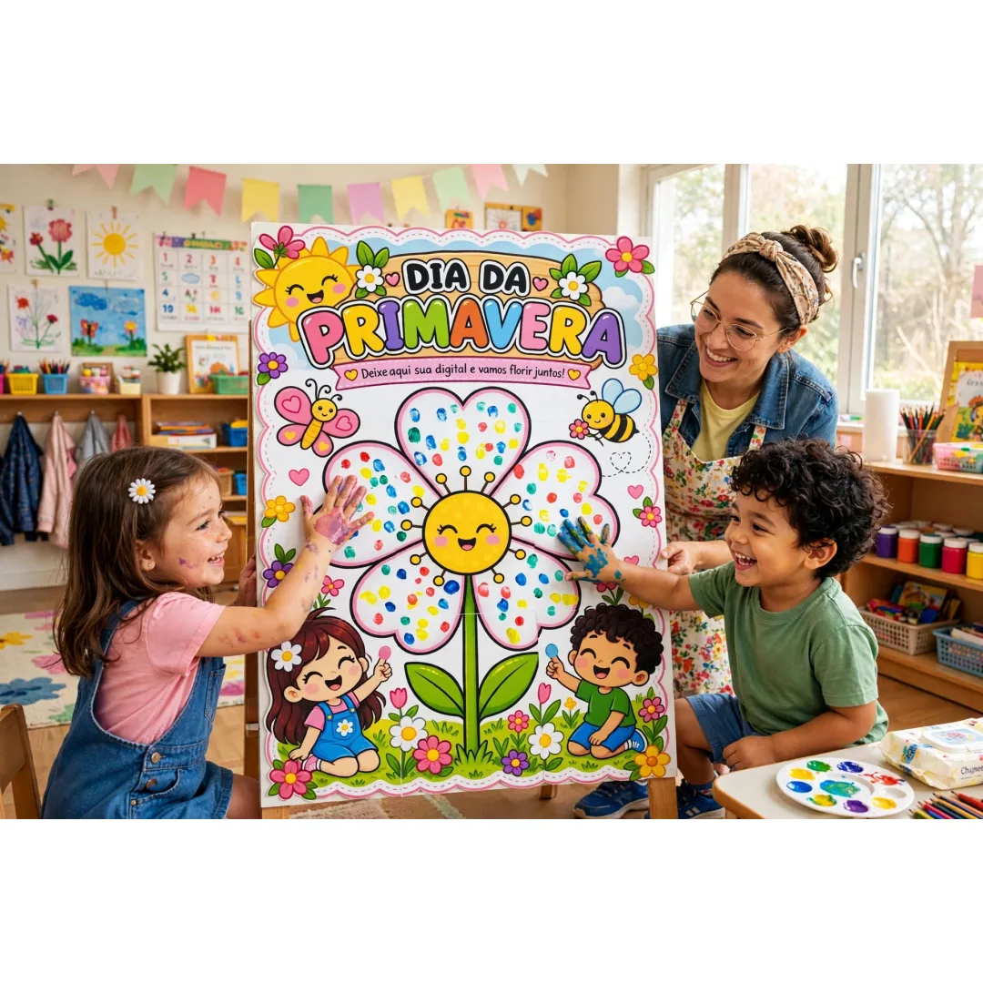 Painel Coletivo Primavera em PDF