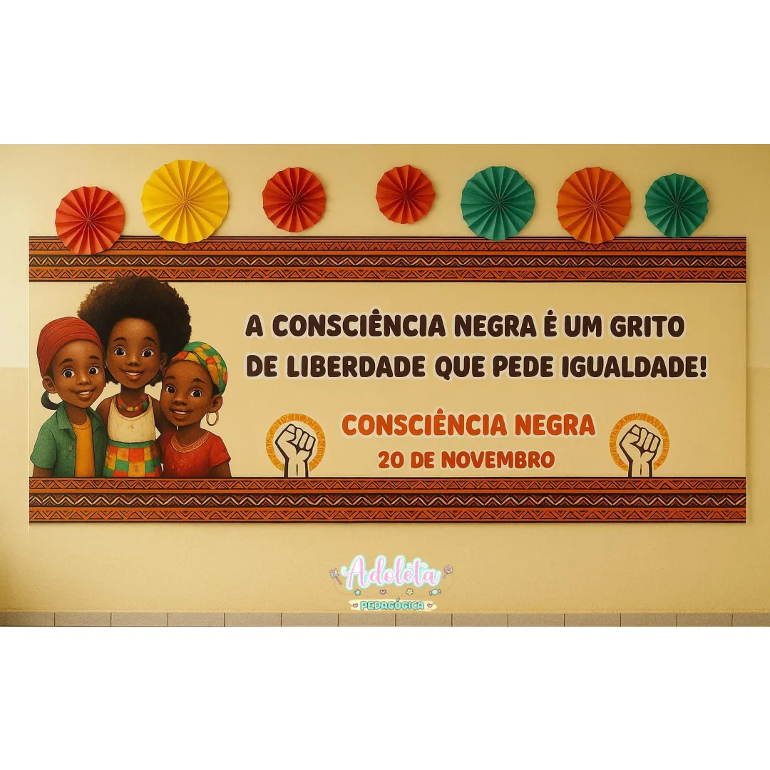 Painel Consciência Negra (Grito de Liberdade)