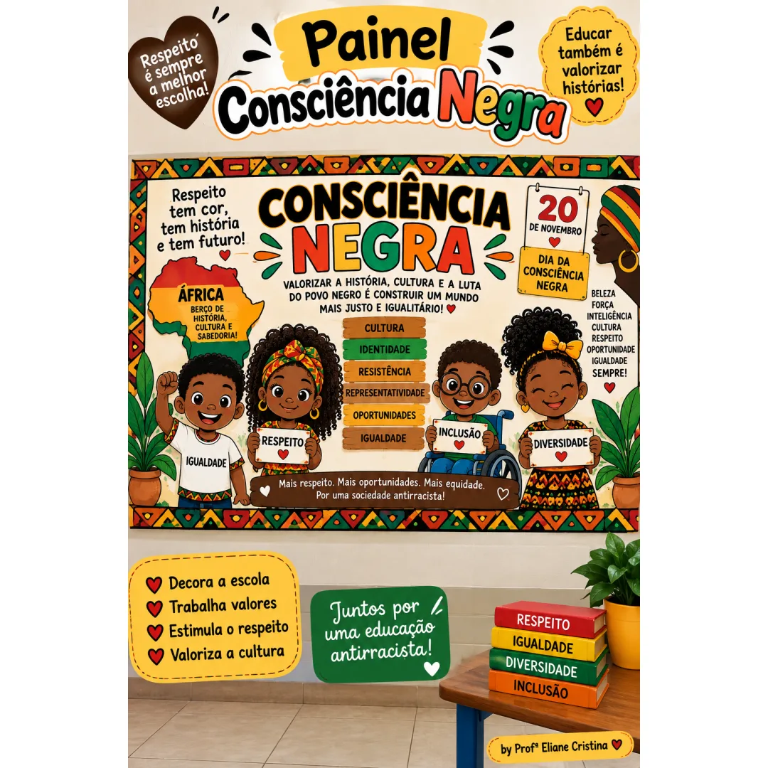 Painel Conscientização Negra