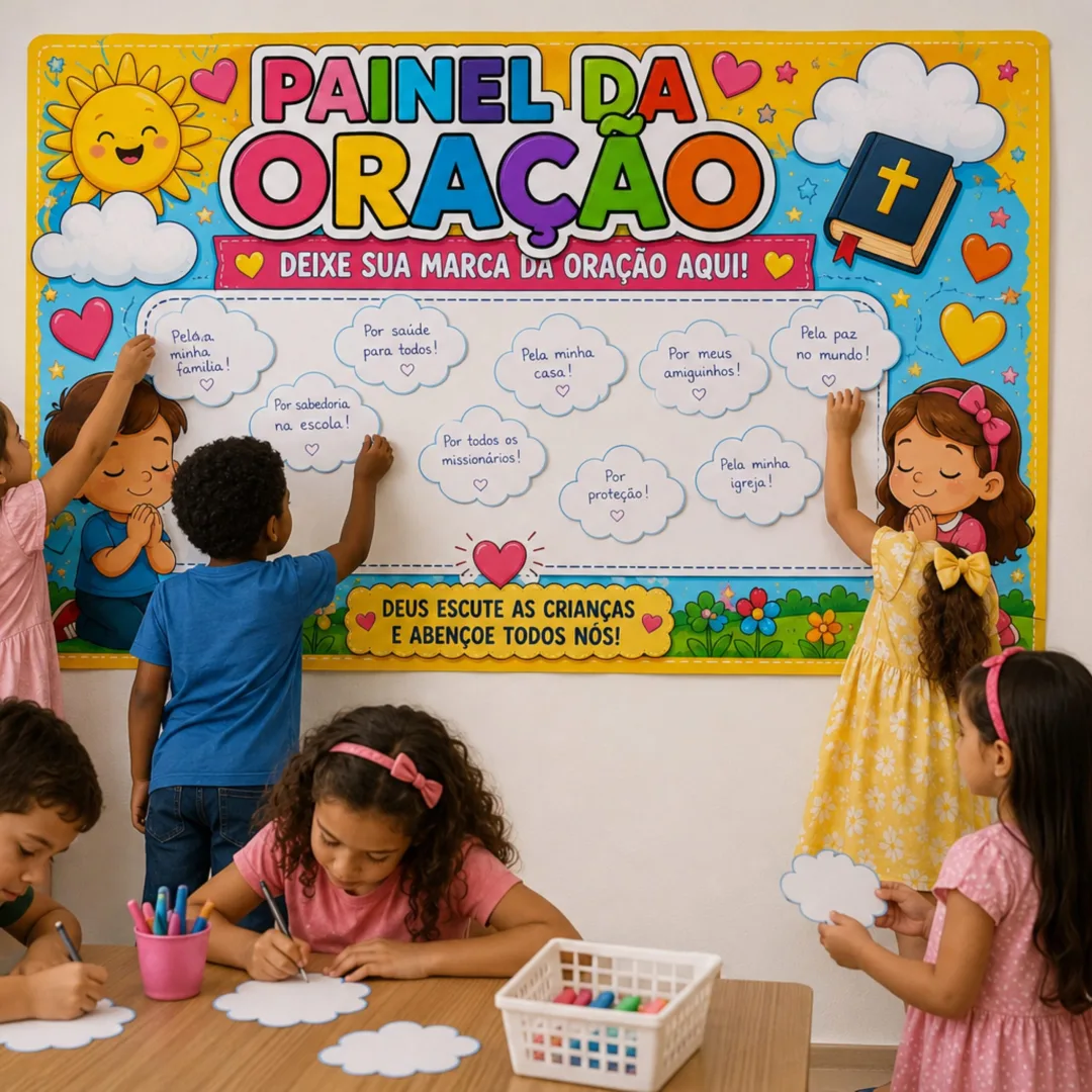 PAINEL DA ORAÇÃO INFANTIL
