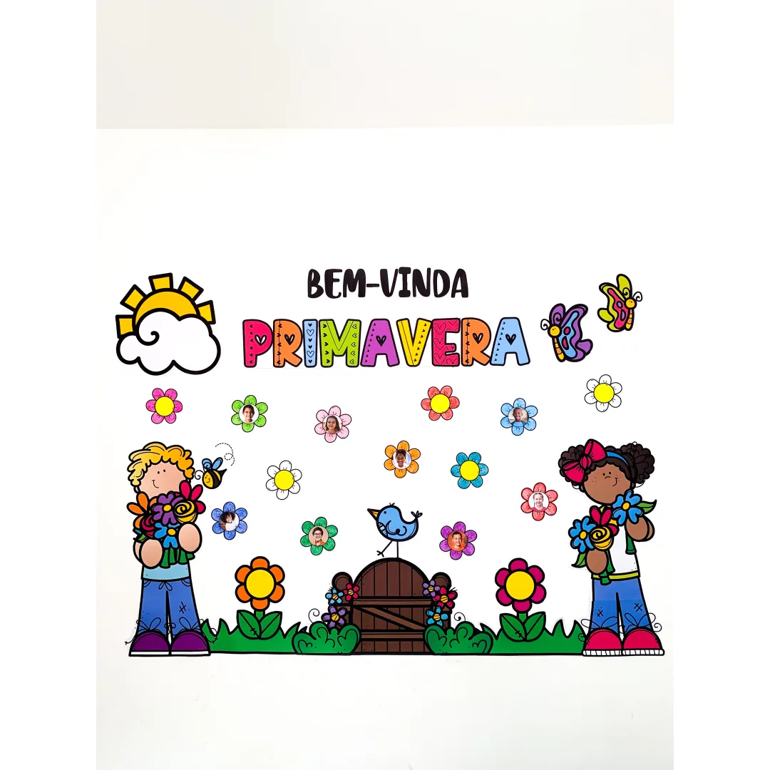 Painel Tema Primavera - Educação Infantil e Séries Iniciais - PDF