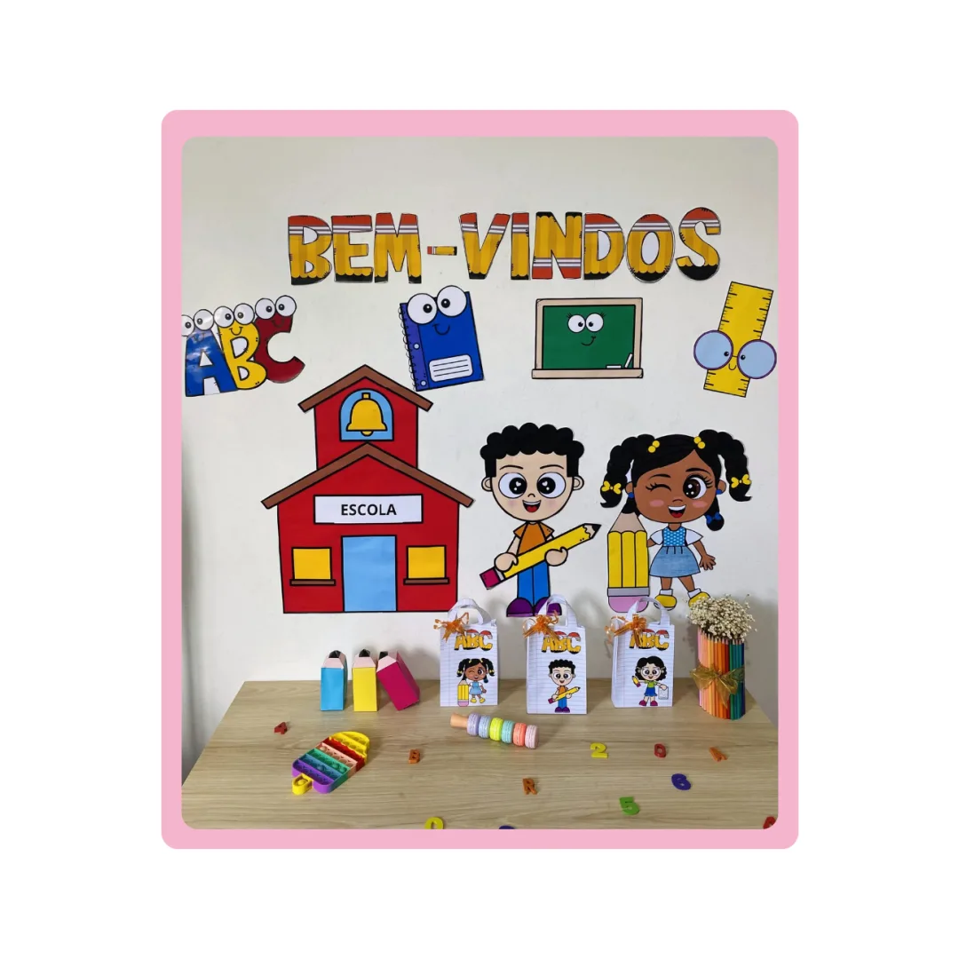 PAINEL DE BOAS-VINDAS EDUCAÇÃO INFANTIL