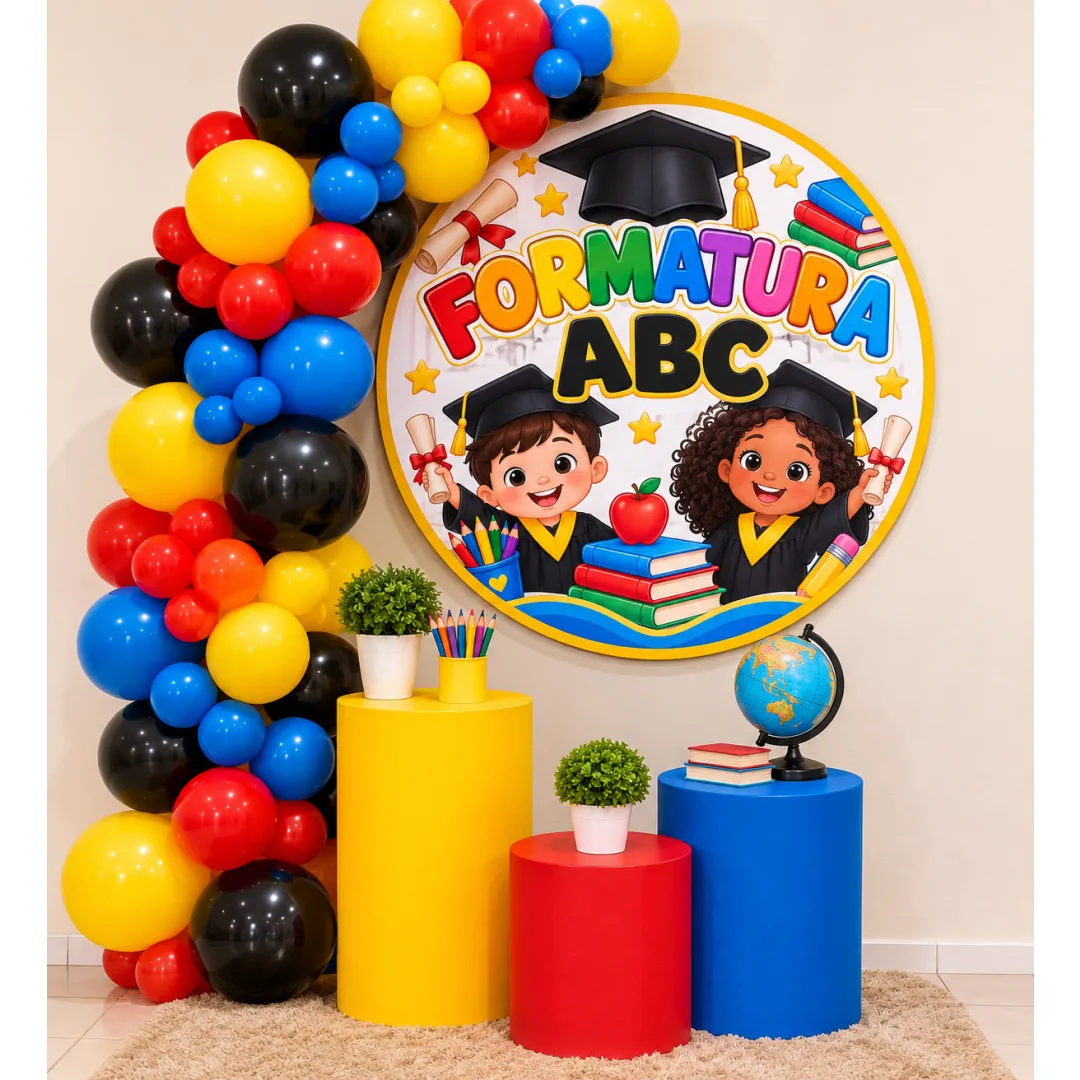 Painel de Formatura ABC - 20 Páginas - PDF - Educação Infantil