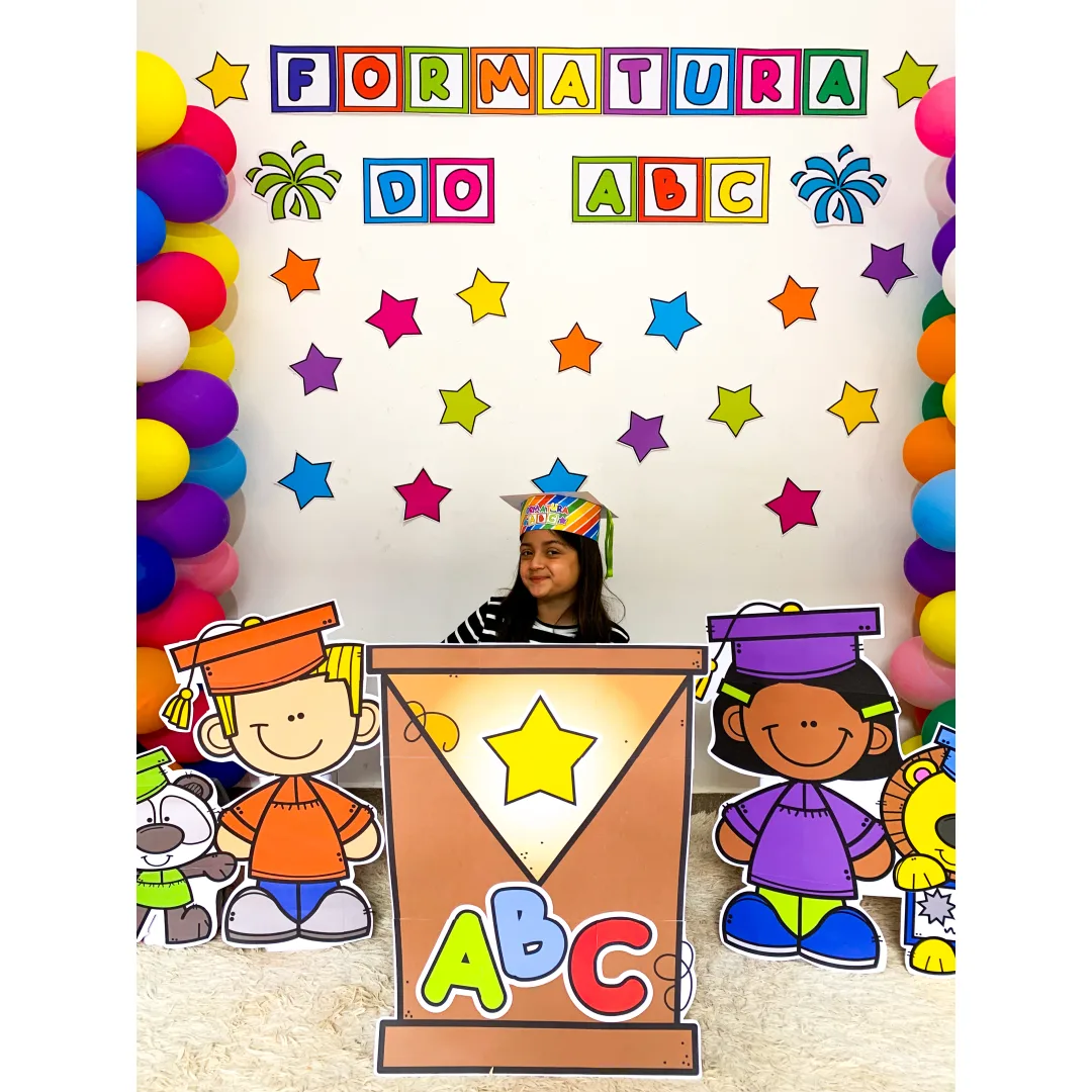  Painel de Formatura ABC para Educação Infantil em PDF