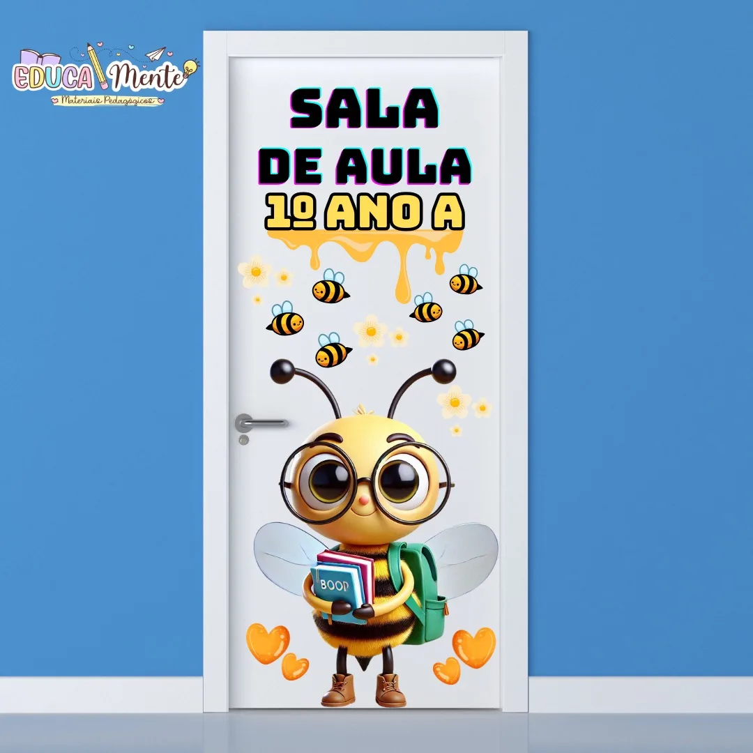 Painel de Porta Abelhinha Pré e Fund I