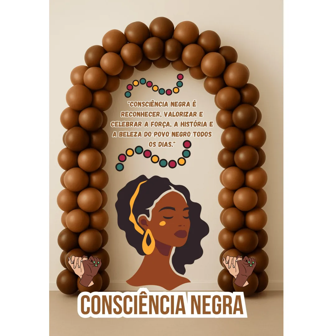 PAINEL / DECORAÇÃO: CONSCIÊNCIA NEGRA
